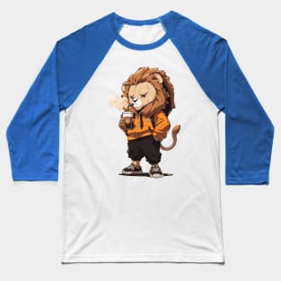 lion Baseball T-Shirt